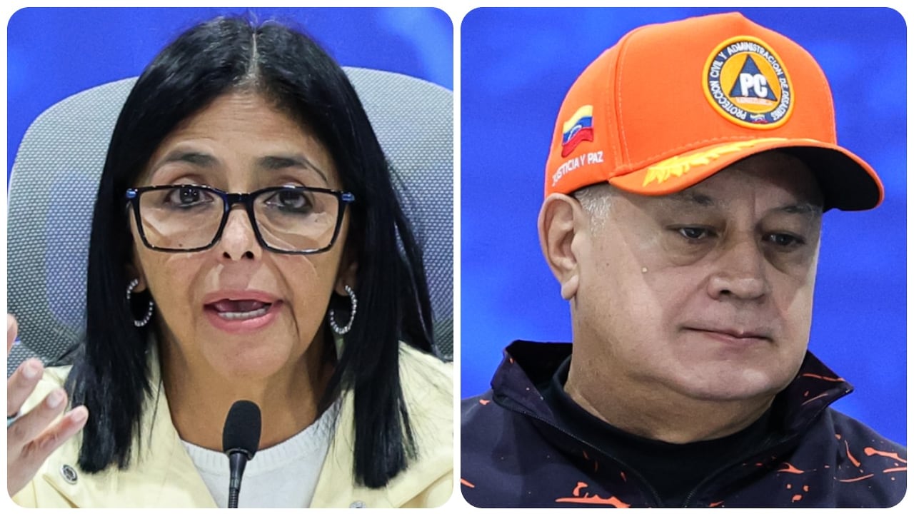 Delcy Rodríguez, presidenta encargada de Venezuela, ha trabajado junto con Diosdado Cabello, ministro del Interior, Justicia y Paz, tras la captura de Nicolás Maduro.