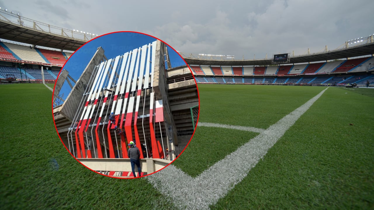 Renovación del estadio Metropolitano va en marcha.