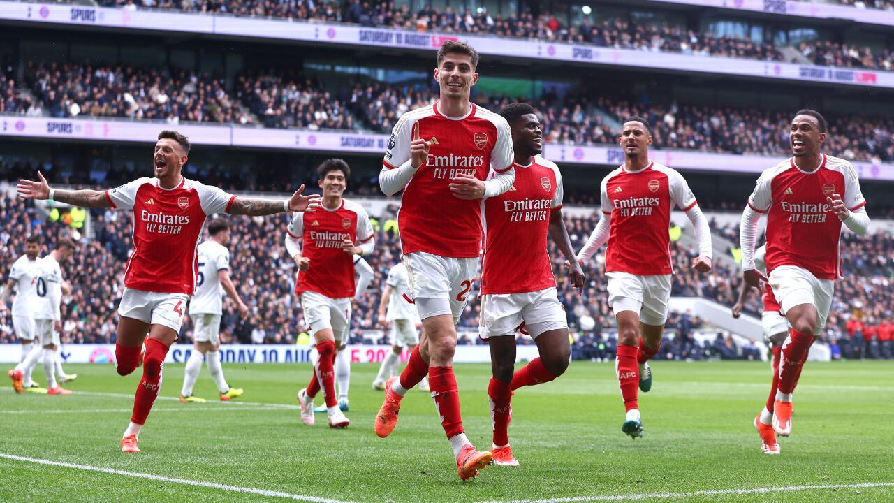 Arsenal venció a Tottenham en Premier League