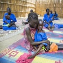 Muchos niños en Sudán del Sur sufren de desnutrición.