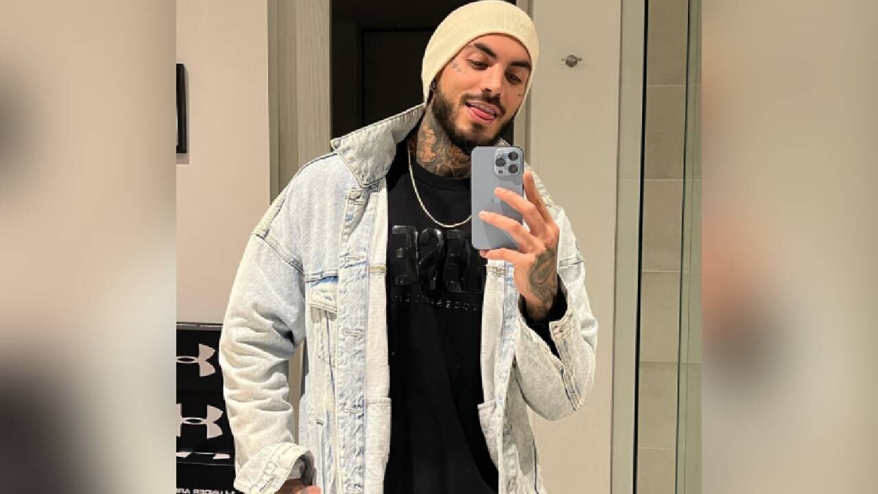 El ganador del Desafío Súper Humanos contó que se la lleva bien, con el futuro esposo de su expareja, la presentador Melina Ramírez. Foto: Instagram @mateoc17.