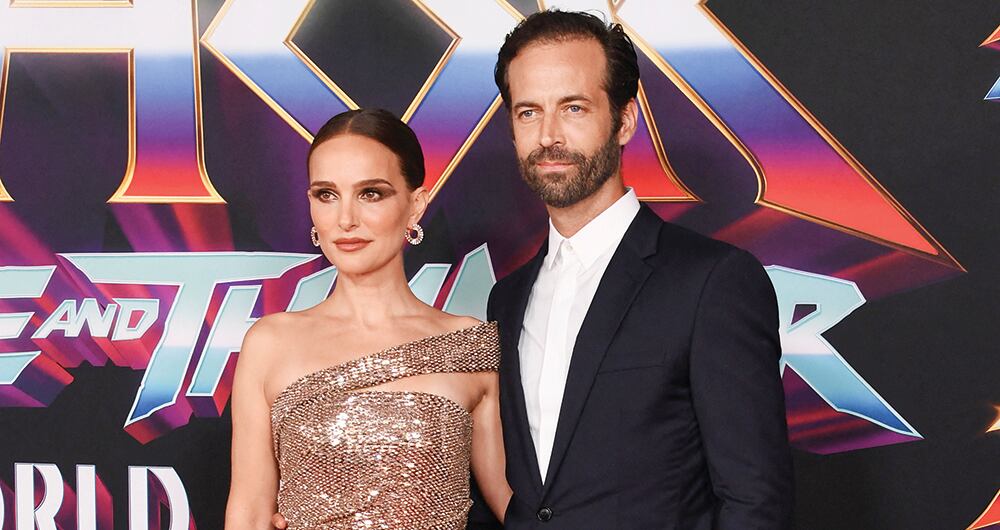 Natalie Portman y Benjamin Millepied.