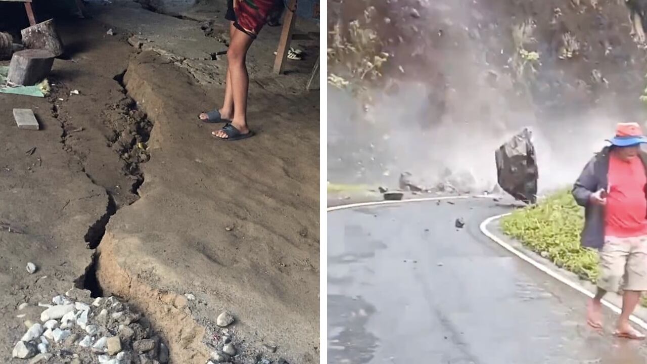 Los habitantes de Filipinas sintieron pánico en los 30 segundos que duró el sismo.