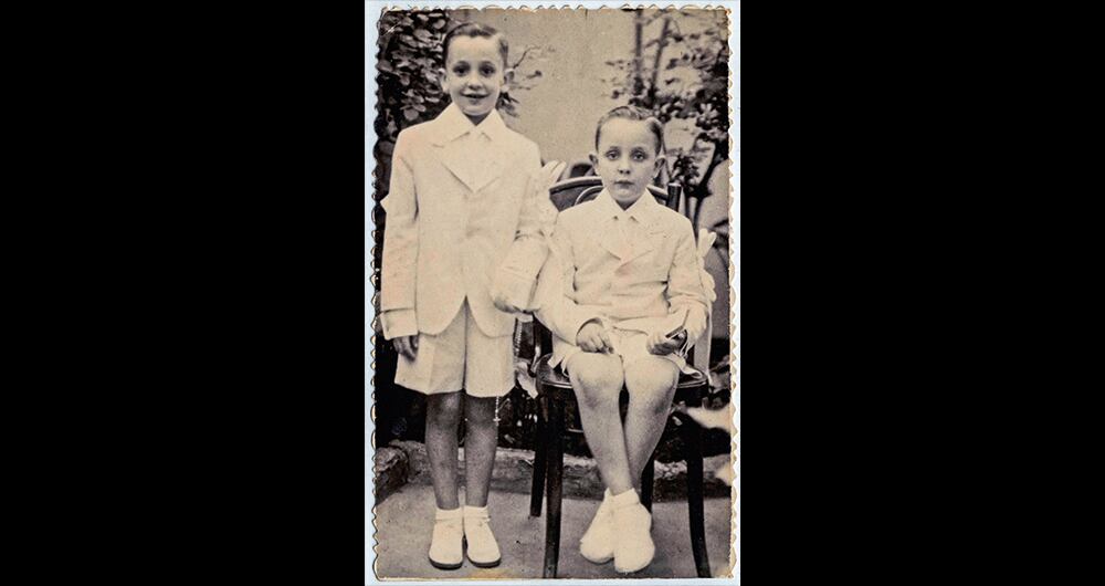 La niñez del papa Francisco.