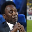 Pelé y Neymar.