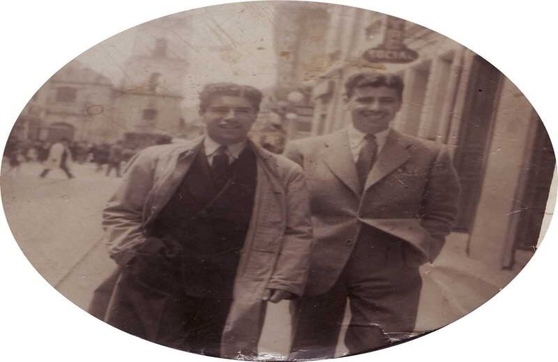 Septimazo con José Joaquín Jiménez y su hermano Rafael.