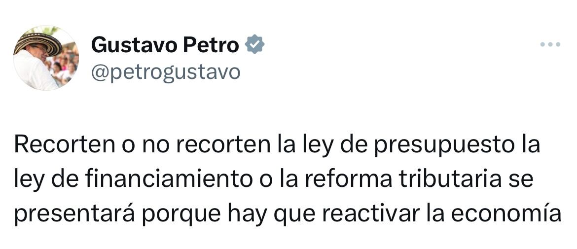 Presidente Gustavo Petro