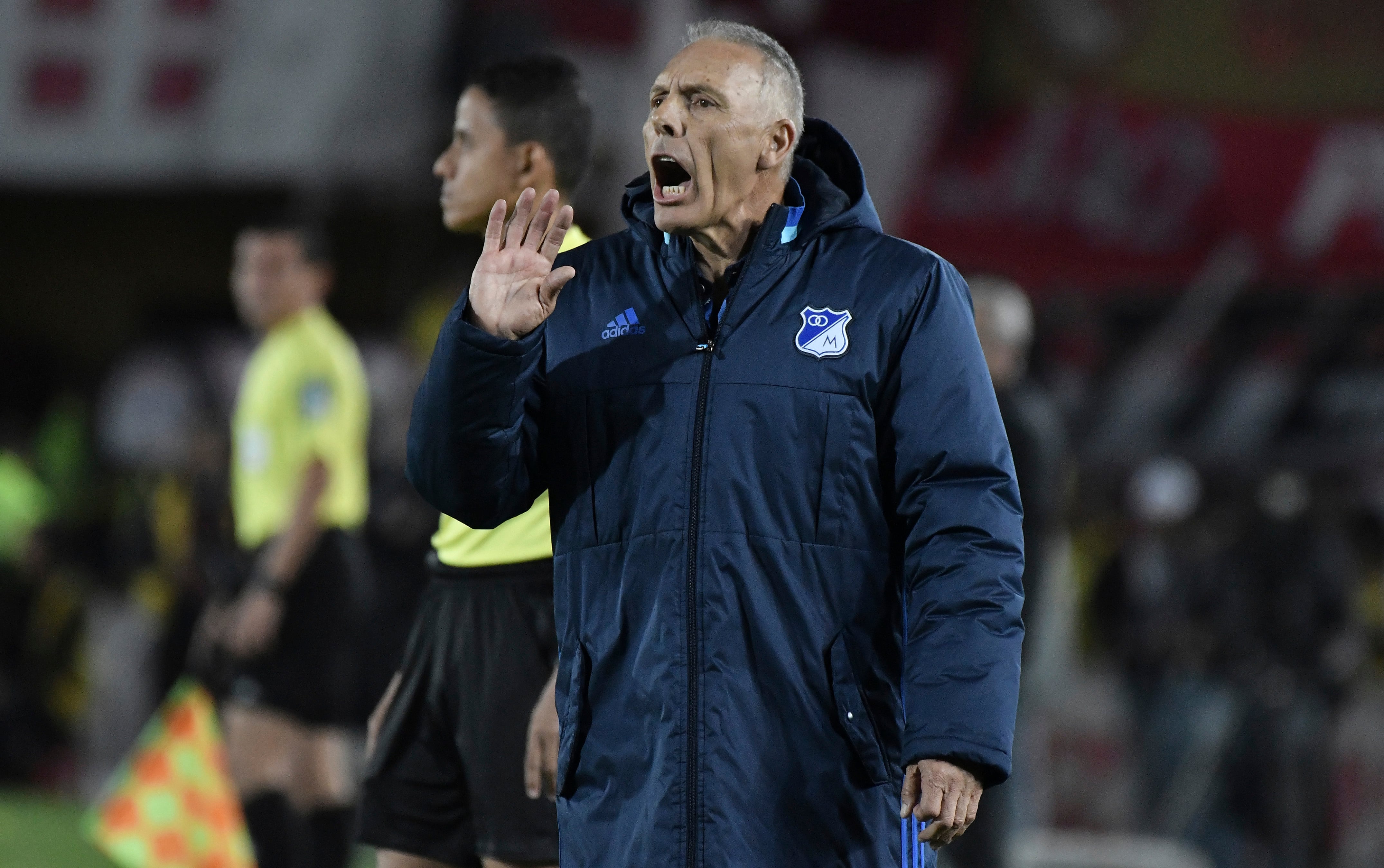El argentino analizó la previa del duelo entre Millonarios y Fluminense.