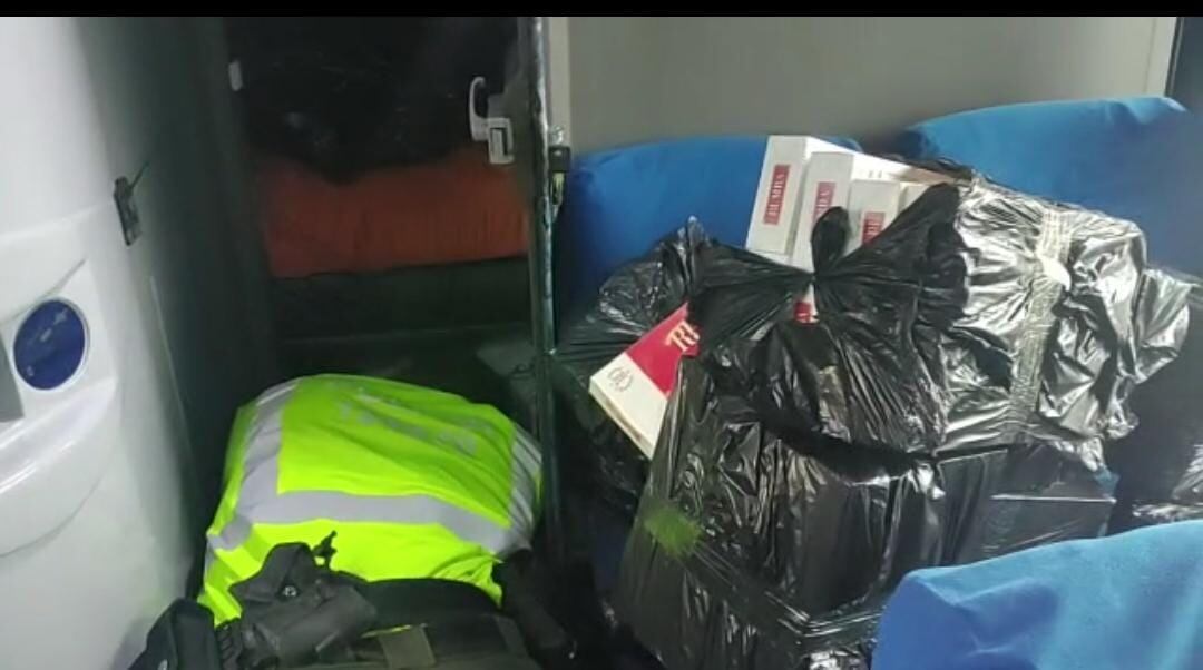 El cargamento de Cigarrillos está avaluado en 30 millones de pesos