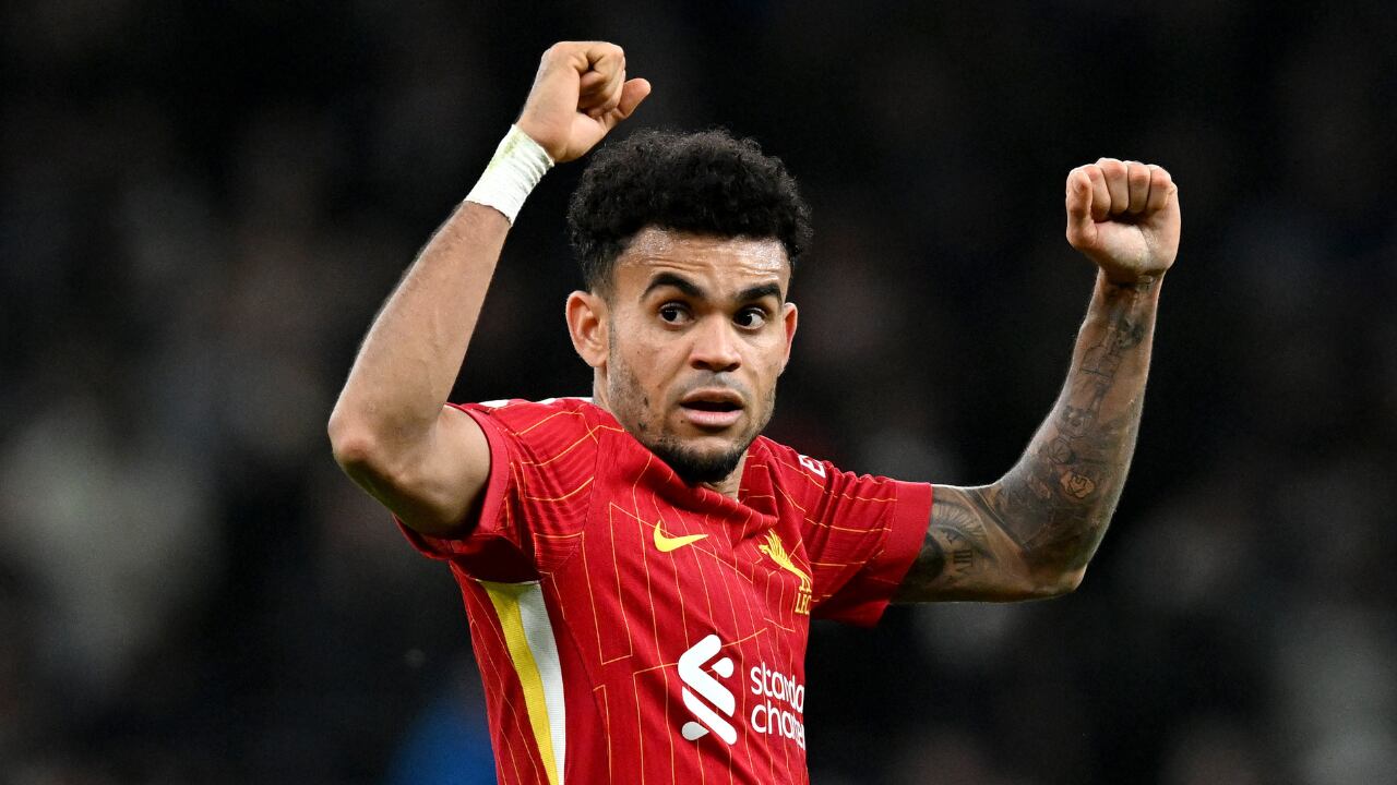 Luis Díaz entró al once ideal tras la fecha 17 en Premier