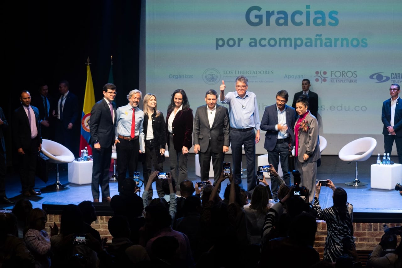 Debate de precandidatos presidenciales en la Universidad Los Libertadores