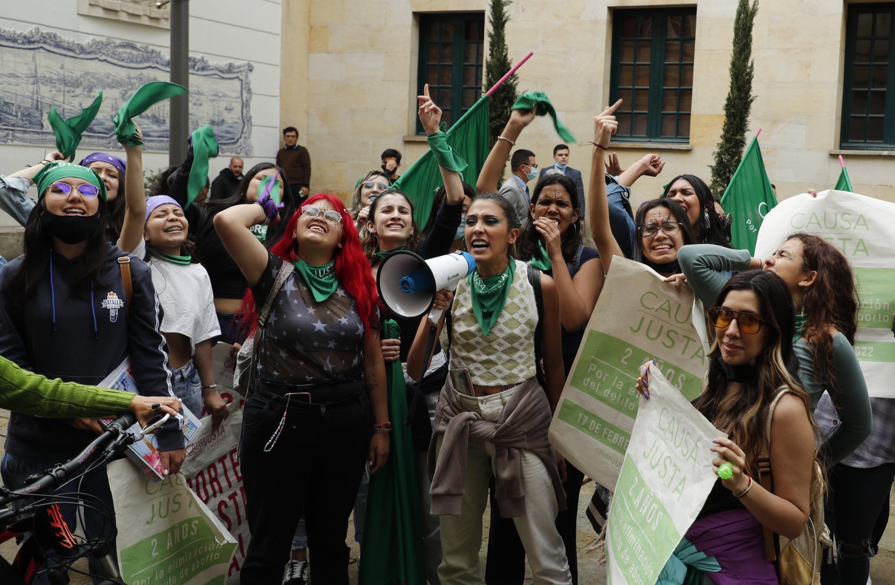 Ceremonia  30 años de la Corte Constitucional en el teatro Colón 
Diana Fajardo, Cristina Pardo