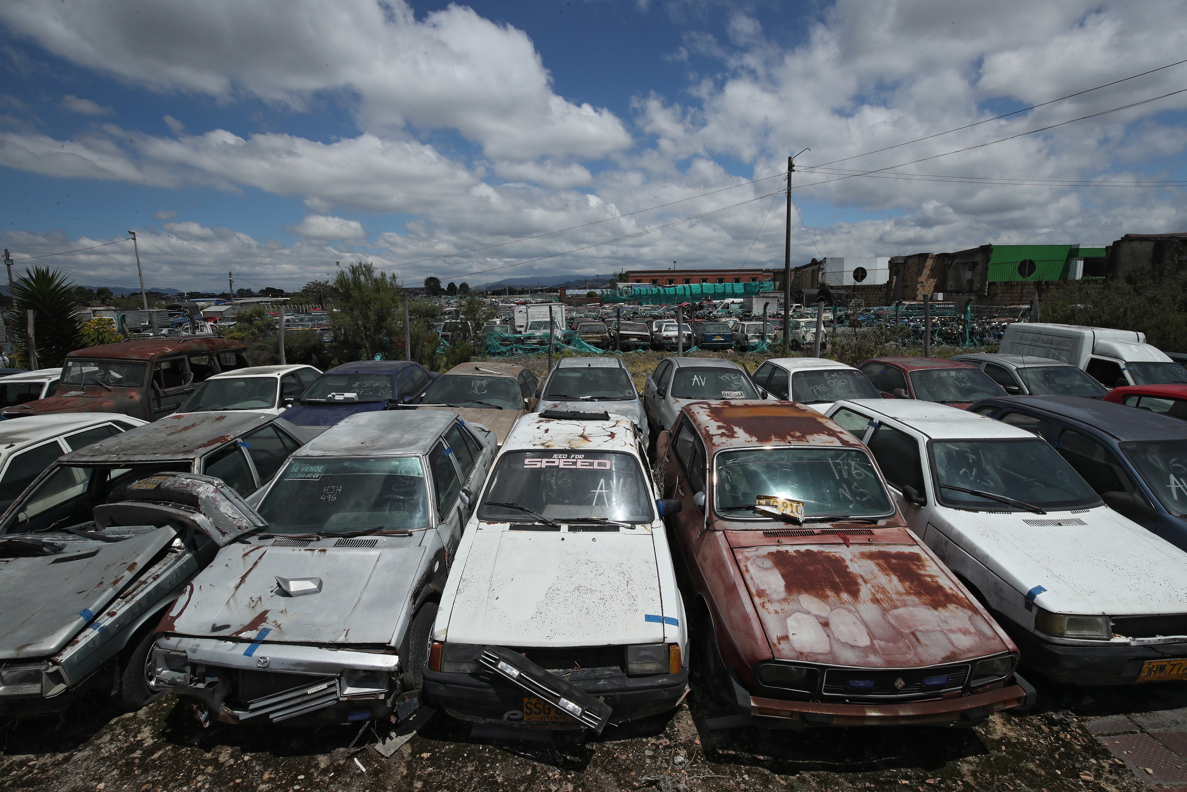 Motos patios  Bogotá