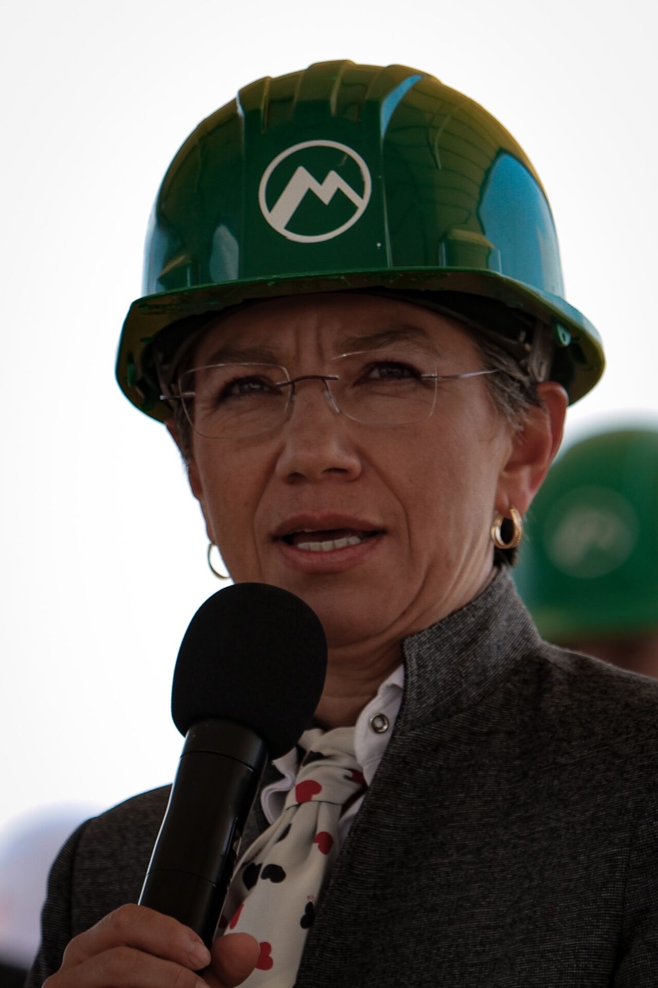 La alcaldesa Claudia López enfatizó en que la construcción del Metro de Bogotá no se va a detener ni un solo segundo.