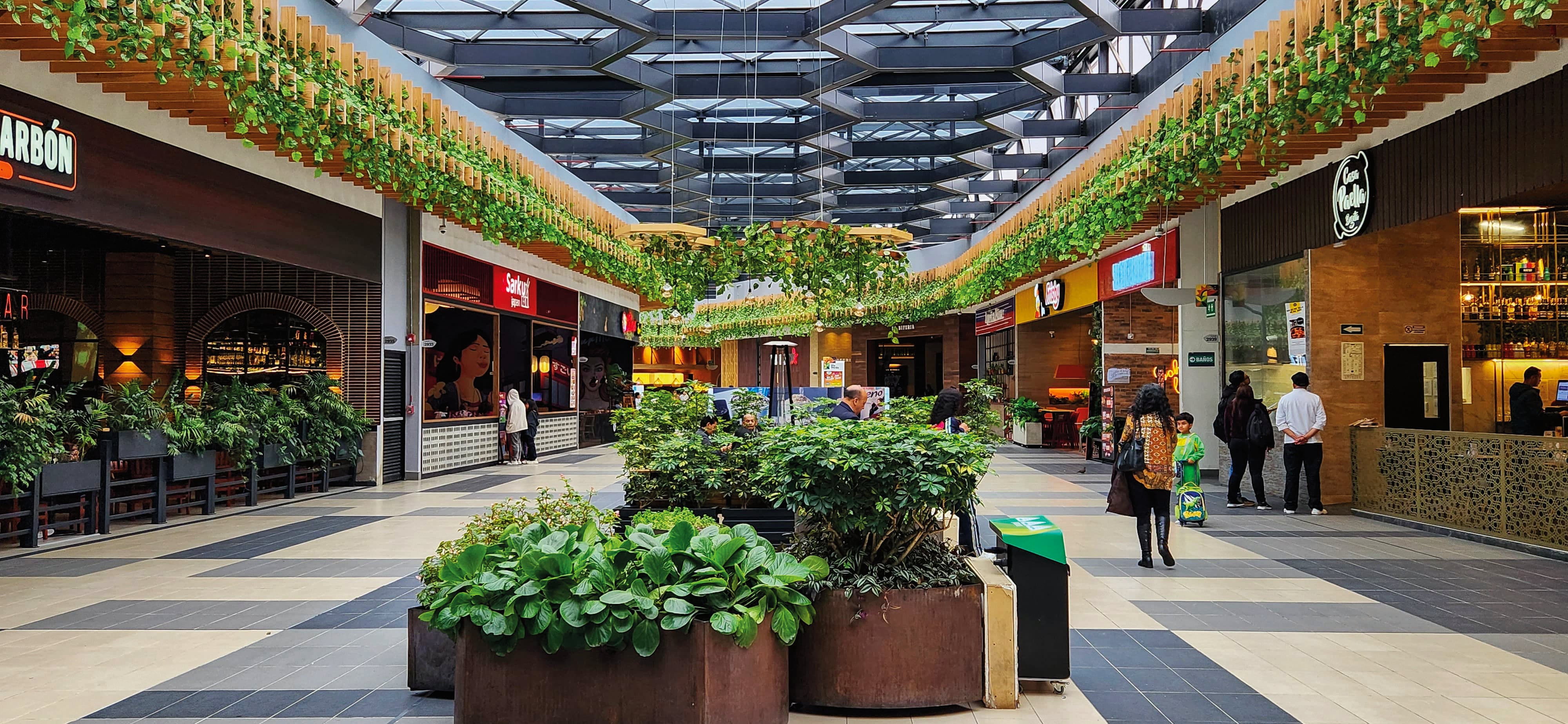 Con la ampliación llegaron grandes marcas de restaurantes.