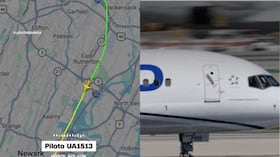 El piloto del vuelo de United Airlines reportó que un dron pasó muy cerca de la aeronave durante la aproximación al aeropuerto de Newark. La FAA investiga el incidente.