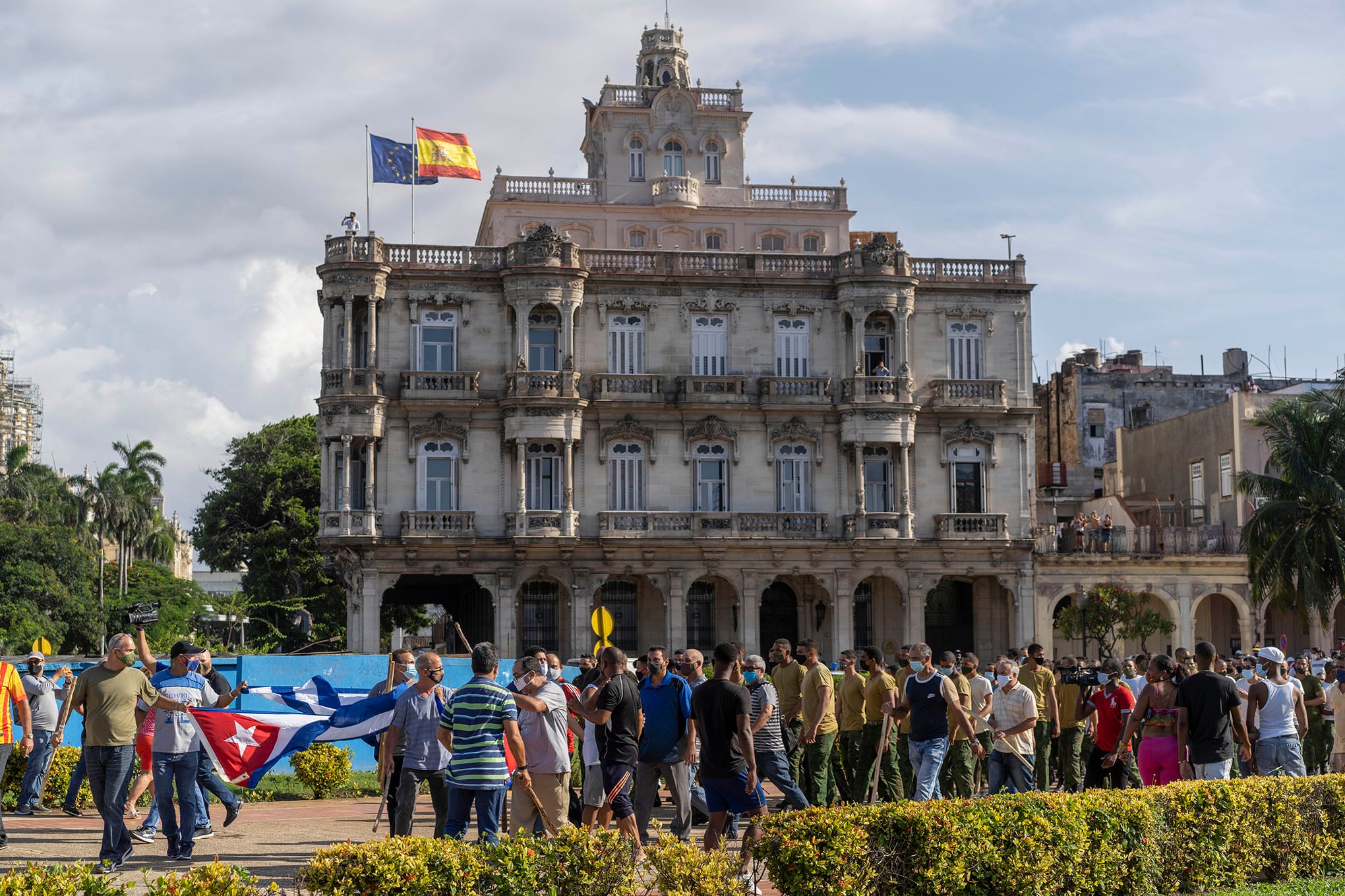 Manifestaciones en Cuba