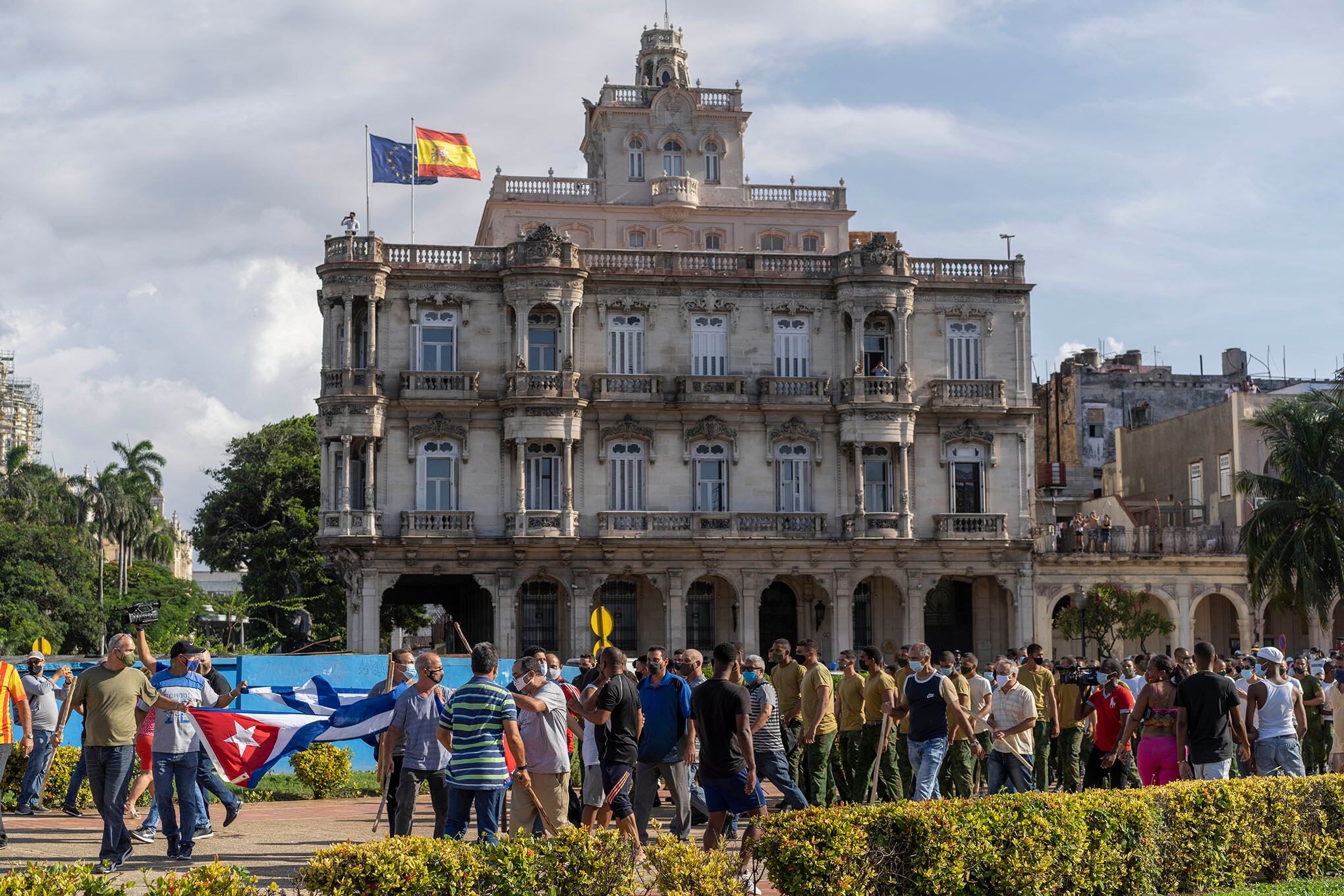 Manifestaciones en Cuba