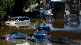 Restos de IDA fotografiado en Nueva York