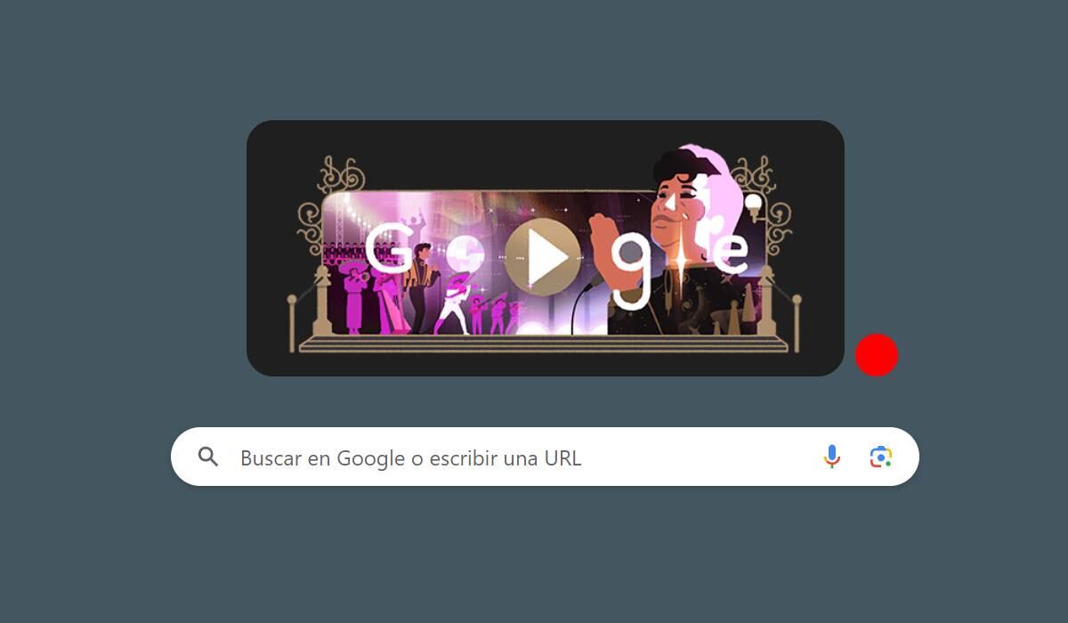 Google hace un homenaje a Juan Gabriel con un Doodle.