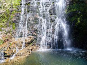 La Cascada Las Golondrinas es uno de los atractivos turísticos de Belmira, en Antioquia.