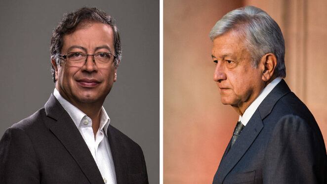 Gustavo Petro y Andrés Manuel López Obrador