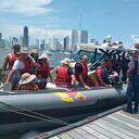 Fueron 22 personas rescatadas en aguas cartageneras.