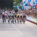 Bennett se llevó el primer sorbo de embalaje en esta Vuelta a España