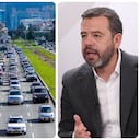El representante Daniel Briceño cuestionó la instalación de semáforos, reductores y otros elementos en las vías de Bogotá.