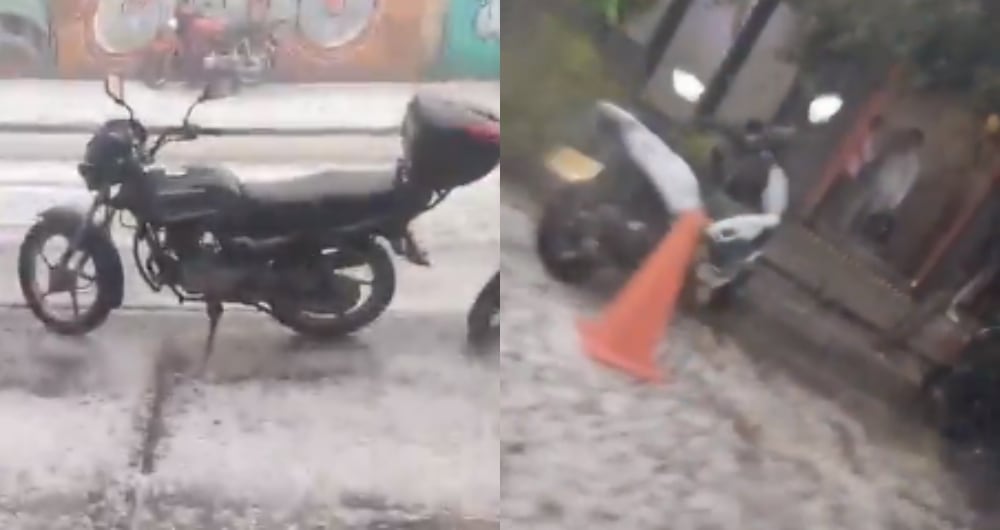 Granizada en Bogotá este 1 de abril de 2024