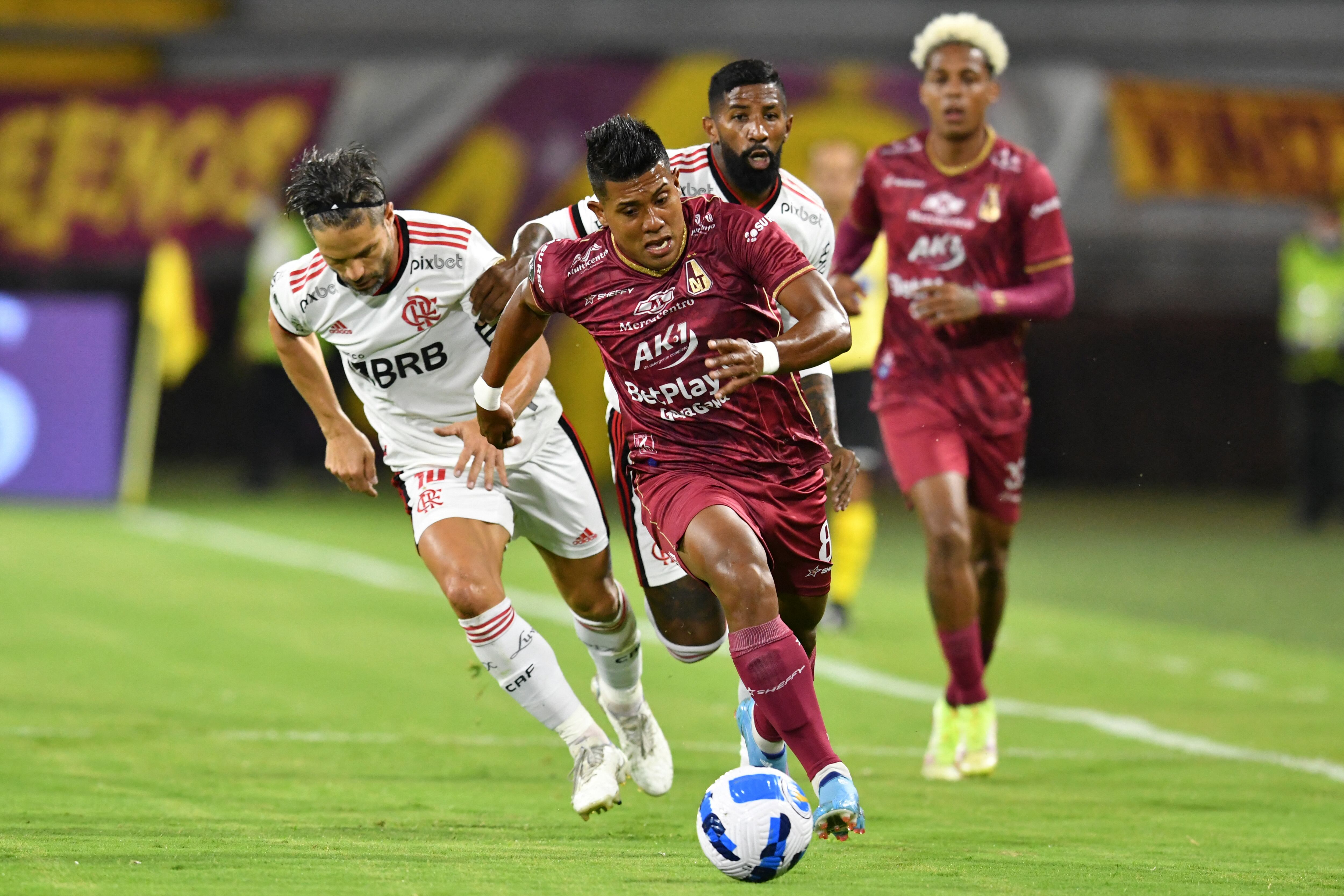 Juego de ida por los octavos de final de Copa Libertadores.