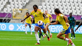 Valerin Loboa (9) marcó el tanto de la victoria de Colombia frente a Nigeria por los cuartos de final del Mundial Femenino Sub-20 del 2026.