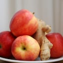 Manzana y jengibre