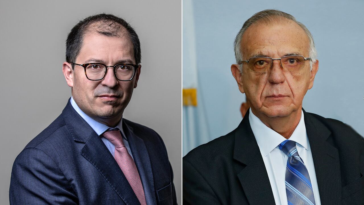 Francisco Barbosa e Iván velásque