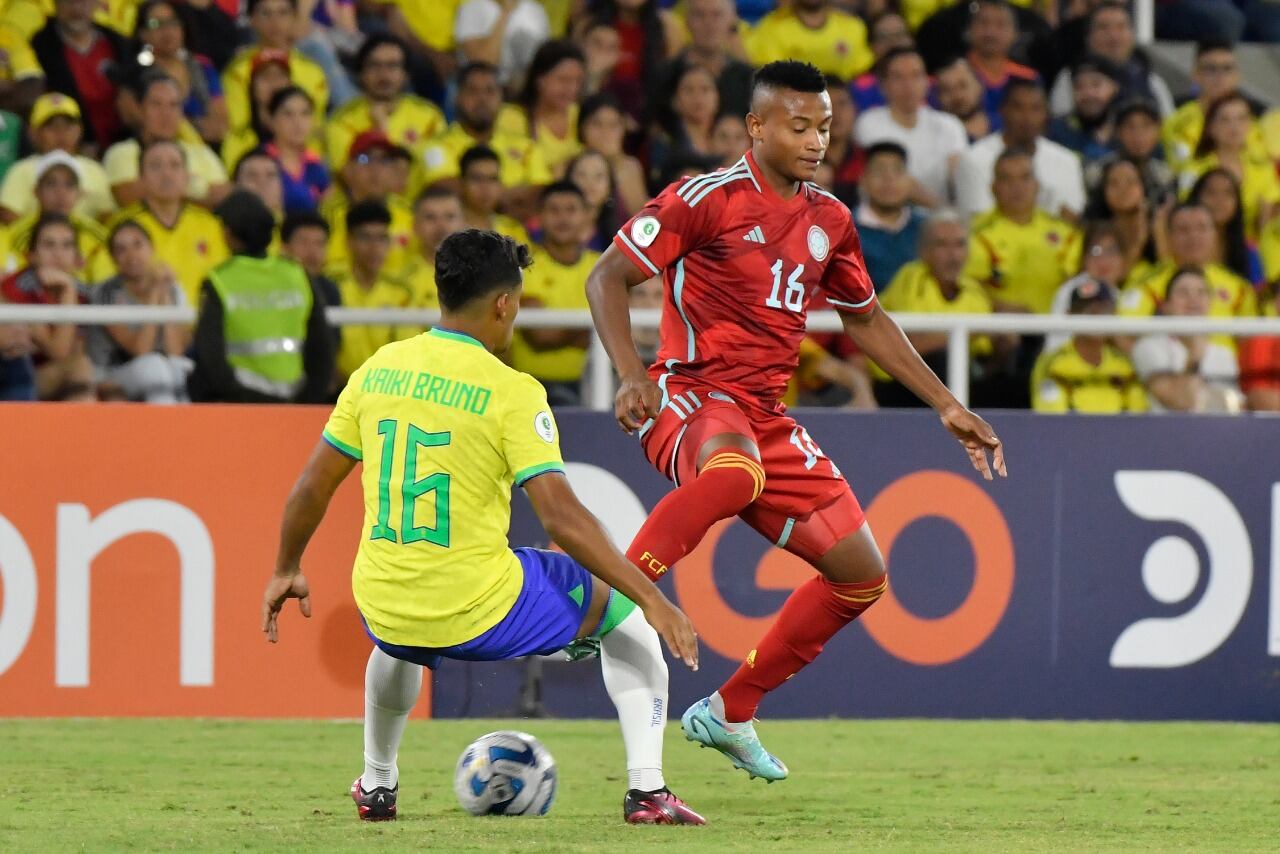 Óscar Cortés, juvenil de Millonarios que representa a la Tricolor en el Sudamericano Sub-20.