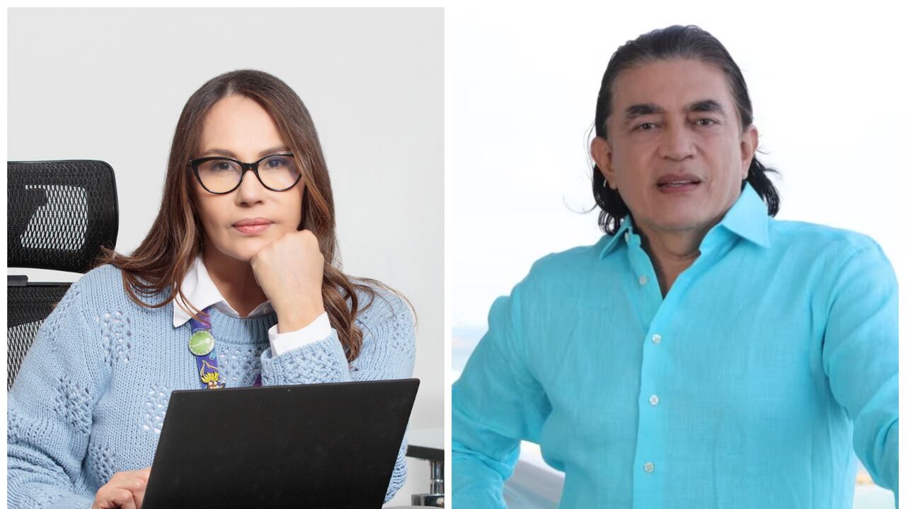 Nórida Rodríguez y Gustavo Bolívar.