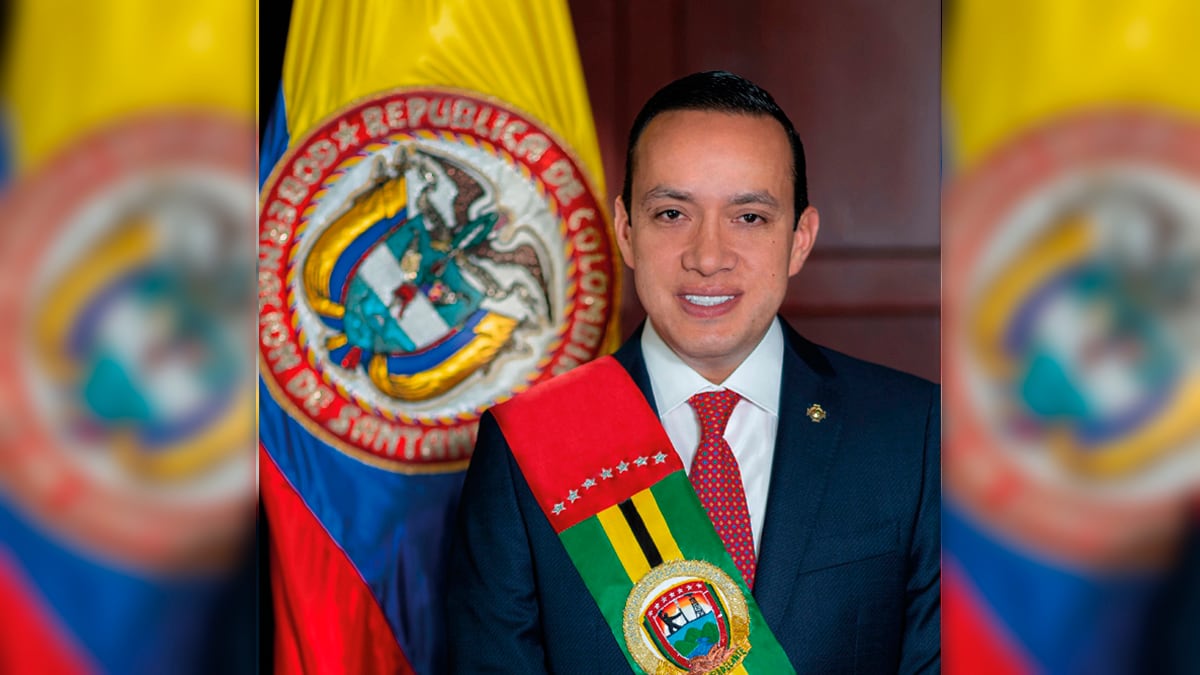 Mauricio Aguilar, gobernador de Santander