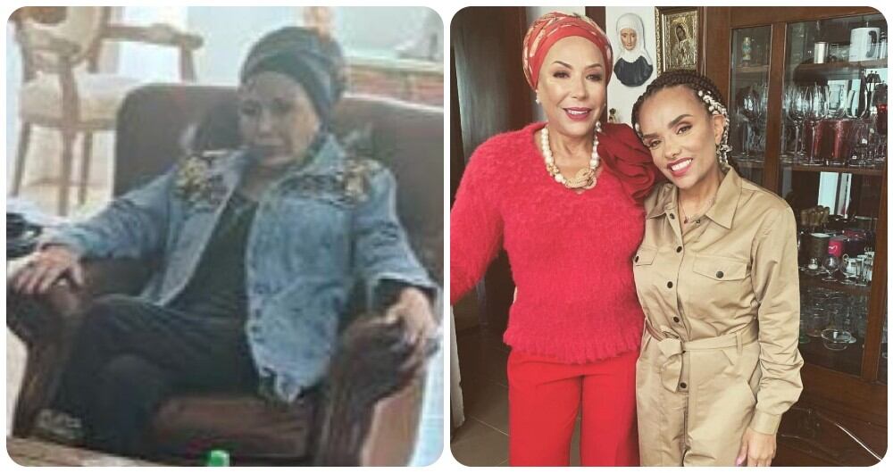 La última fotografía que se conoce de Piedad Córdoba. Al lado derecho: la senadora y su hija, Natalia Castro.