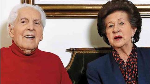 Samuel Moreno Díaz y María Eugenia Rojas, padres de Samuel Moreno Rojas