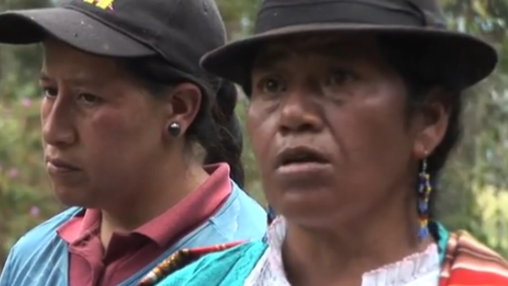 Comunidad Quillasinga cerca a la Laguna de Cocha