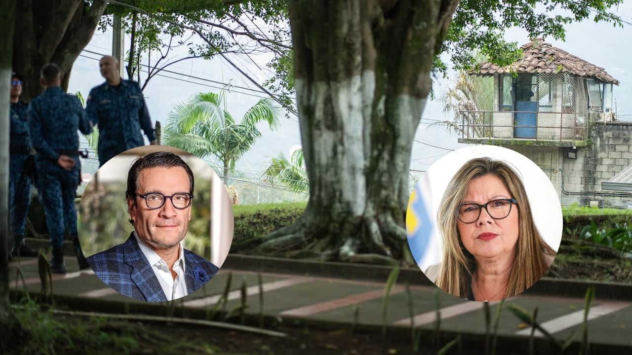 Ministro designado Iván Cancino, fiscal Luz Adriana Camargo y la cárcel de Itagüí.