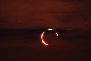 Eclipse "Anillo de Fuego".