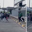 Cristiano Ronaldo salió junto a su familia de suelo mundialista.