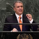 Duque en la Asamblea General de la ONU.