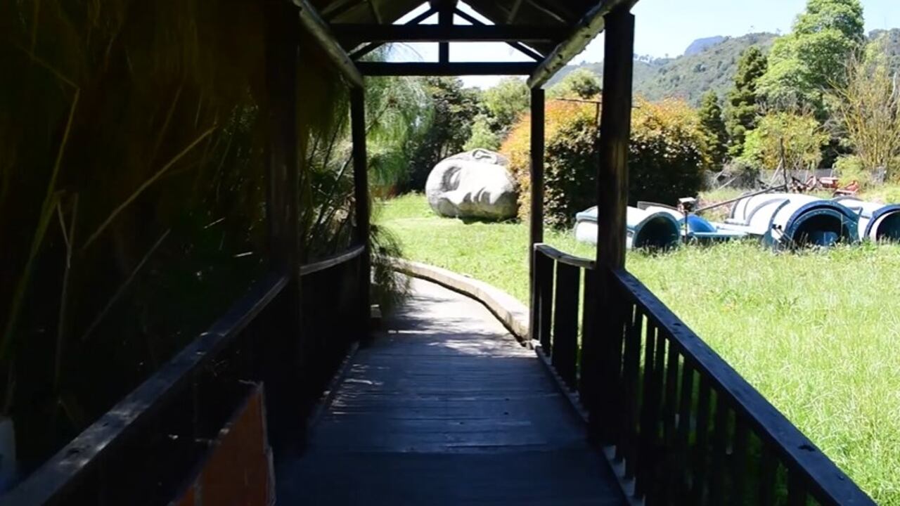 Esculturas del Jardín Botánico de Tabio.
