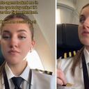 La mujer piloto publicó en su perfil de TikTok la molestia que le causó que la confundieran con una auxiliar de vuelo