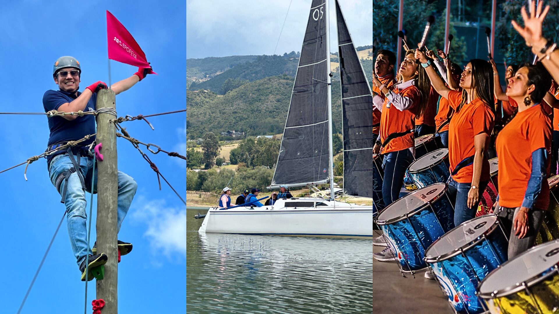 Experiencias de Epopeya, aventura, creatividad y emoción.