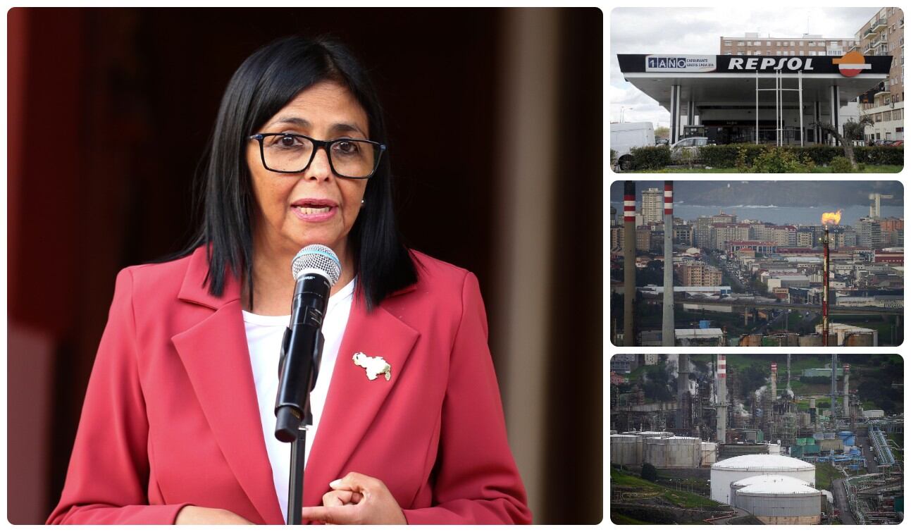 Delcy Rodríguez autorizó la alianzacon Repsol