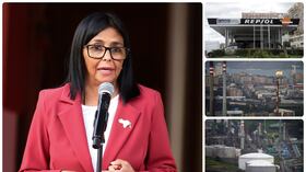 Delcy Rodríguez autorizó la alianzacon Repsol