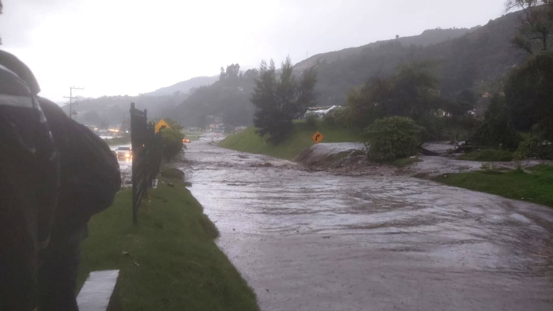 El municipio de Tocancipá fue uno de los más afectados por las lluvias.